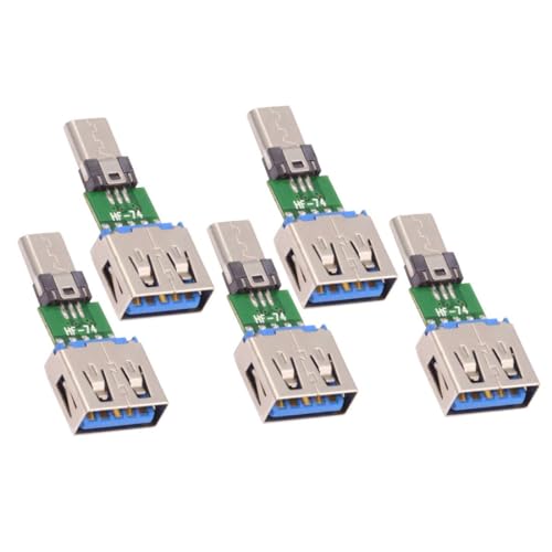 chenyang 5 PACK Micro USB OTG Adapter Micro USB Stecker auf USB 2.0 Buchse Mini Größe Anschluss Adapter chenyang 5 PACK Micro USB OTG Adapter Micro USB Stecker auf USB 2.0 Buchse Mini Größe Anschluss Adapter von chenyang