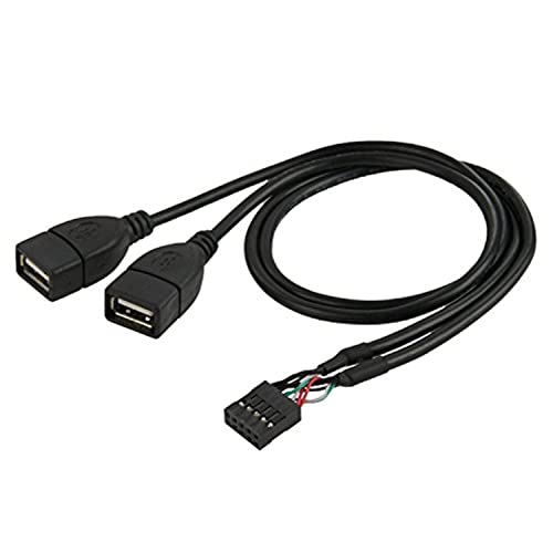 chenyang 9Pin 10Pin Motherboard Header 1 auf 2 USB 2.0 Port Multiplikator Kabel von chenyang