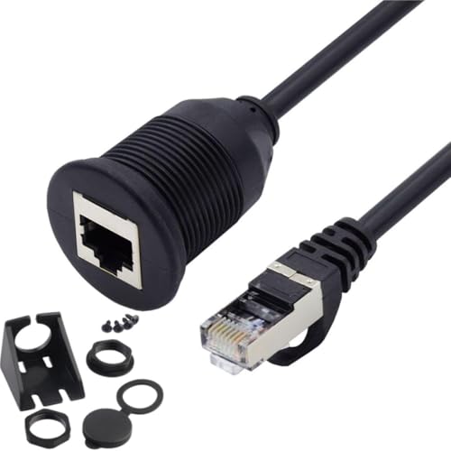 chenyang CAT6 RJ45 Unterputz LAN Ethernet Netzwerk Verlängerungskabel Stecker auf Buchse für die Armaturenbrettmontage im Auto wasserdicht staubdicht chenyang CAT6 RJ45 Unterputz LAN Ethernet Netzwerk Verlängerungskabel Stecker auf Buchse für die Armaturenbrettmontage im Auto wasserdicht staubdicht von chenyang