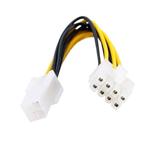 chenyang CY 10cm 4-Pin auf 8-Pin EPS 12V ATX Motherboard Netzteil Adapter Konverterkabel von chenyang