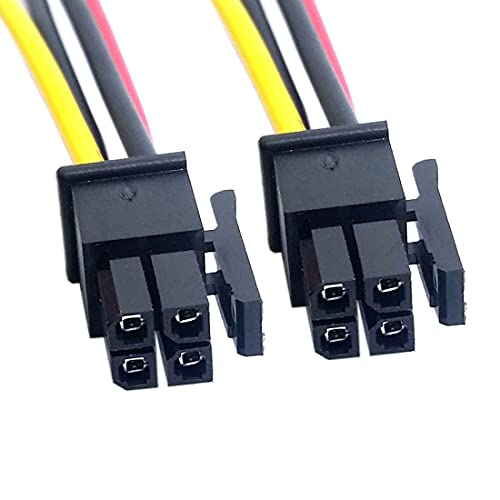 chenyang CY ATX Molex Micro Fit-Anschluss 4-poliges Stecker-Stecker-Kabel 1,96 Fuß 60cm von chenyang