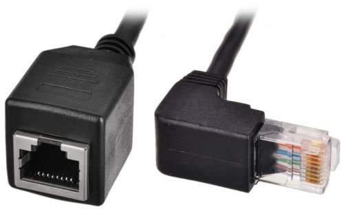 chenyang CY Abgewinkelt 90 Grad 8P8C FTP STP UTP Cat 5e Stecker auf Buchse Lan Ethernet Netzwerk Verlängerungskabel 50cm chenyang CY Abgewinkelt 90 Grad 8P8C FTP STP UTP Cat 5e Stecker auf Buchse Lan Ethernet Netzwerk Verlängerungskabel 50cm von chenyang