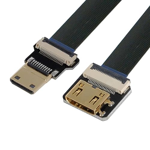 chenyang CY CYFPV Mini HDMI Stecker zu Mini HDMI Buchse Verlängerung FPC Flachkabel 1080P für FPV HDTV Multikopter Luftaufnahmen 0.2M von chenyang