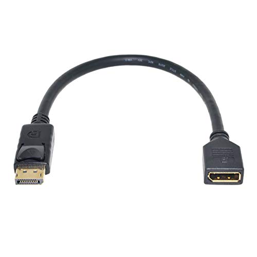 chenyang CY DisplayPort Display Port Stecker auf Buchse M/F-Verlängerung Kabel verlängern 0,2 m von chenyang