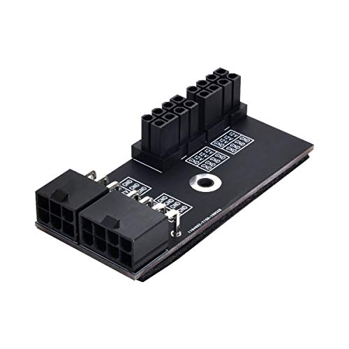chenyang CY Dual ATX 8Pin Buchse auf 6 + 8pin Stecker 180 Grad Winkeladapter für Grafikkarten GPU chenyang CY Dual ATX 8Pin Buchse auf 6 + 8pin Stecker 180 Grad Winkeladapter für Grafikkarten GPU von chenyang