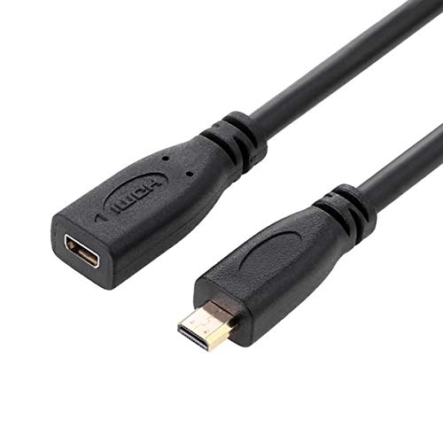 chenyang CY HDMI 1.4 D Typ Micro HDMI Stecker auf Micro HDMI Buchse Verlängerungskabel 30cm von chenyang