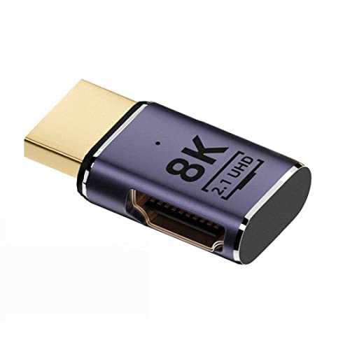 chenyang CY HDMI 2.1 Konverter Adapter,HDMI Stecker auf Buchse Gerade Linke Seite UHD Erweiterung Konverter Adapter Unterstützung 8K 60hz HDTV von chenyang