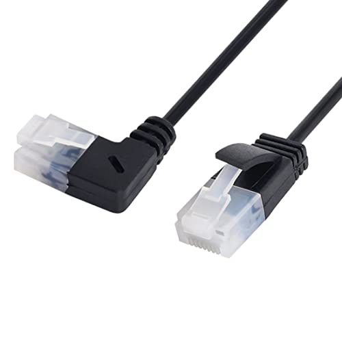 chenyang CY Links abgewinkelt 8P8C STP Cat6 RJ45 Lan Ethernet-Netzwerk-Patchkabel 90 Grad zum geraden Kabel 50cm chenyang CY Links abgewinkelt 8P8C STP Cat6 RJ45 Lan Ethernet-Netzwerk-Patchkabel 90 Grad zum geraden Kabel 50cm von chenyang