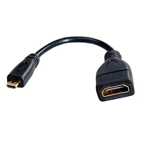 chenyang CY Micro-HDMI-Stecker auf HDMI-Buchse, Kabeladapter, HDMI-Buchse auf Micro-HDMI-Stecker, Kabel für HDTV-Kamera, 10 cm von chenyang