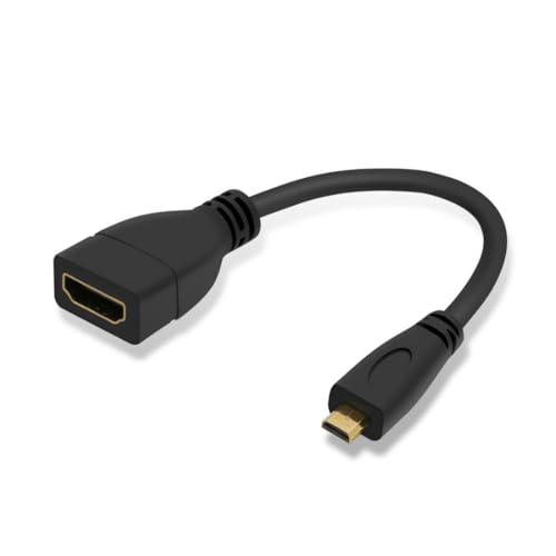 chenyang CY Micro-HDMI-Stecker auf HDMI-Buchse, Kabeladapter, HDMI-Buchse auf Micro-HDMI-Stecker, Kabel für HDTV-Kamera, 10 cm von chenyang