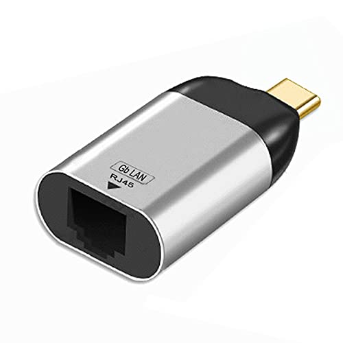 chenyang CY USB C zu Ethernet Adapter USB Typ C Gigabit Ethernet LAN Netzwerkadapter für Laptops von chenyang