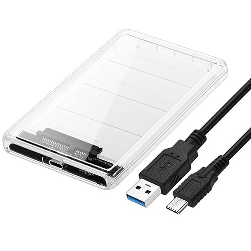 chenyang CY usb-c USB 3.1 Typ C auf 2.5" SATA SSD HDD Externe Festplatte Gehäuse für Laptop PC Weiß von chenyang