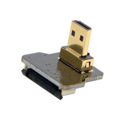 chenyang CYFPV Micro HDMI Typ D Stecker 90 Grad angewinkelt für FPV HDTV Luftfotografie mit Multikoptern von chenyang