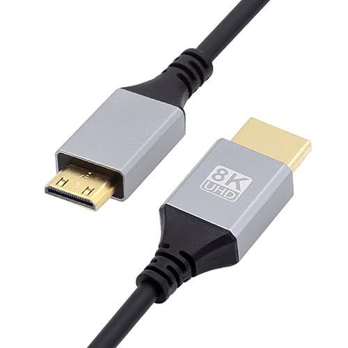 chenyang HDMI 2.1 Kabel HDMI auf Mini HDMI 8K 4K Hyper Flexible Slim HDTV Kabel 2.0M von chenyang