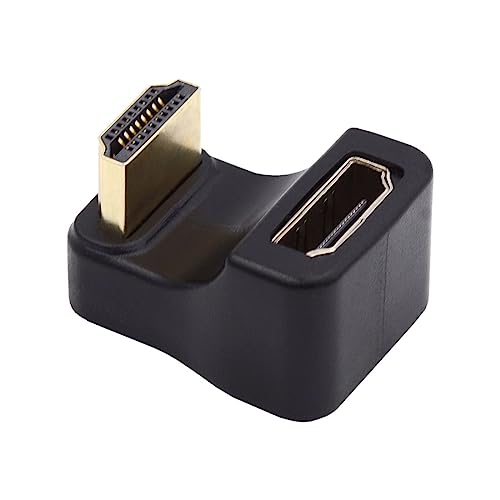 chenyang HDMI 2.1 Stecker HDMI Typ-A Stecker auf Buchse 360 Grad U Form UP Winkelverlängerungs Adapter Konverter von chenyang