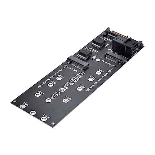 chenyang M.2 NGFF SSD an SATA ＆ NVME PCIE SSD an SFF-8643 Expansionskartenadapter für Mainboard von chenyang