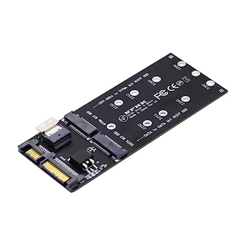 chenyang M.2 NVME PCIE SSD auf SFF-8654 ＆ NGFF SATA SSD auf SATA 2 in 1 Combo Adapter für Mainboard(NVEM SSD zu SATA nicht funktionieren.) von chenyang