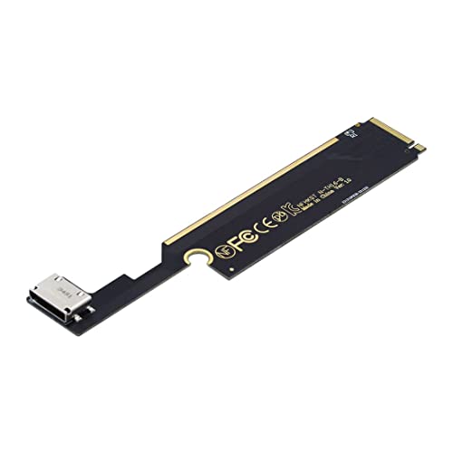 chenyang M.2 auf SF-8612 Adapter,Oculink SFF-8612 auf NVME PCIe M-Key Host Adapter für ThinkBook 16+ Externe Grafikkarte für SSD von chenyang