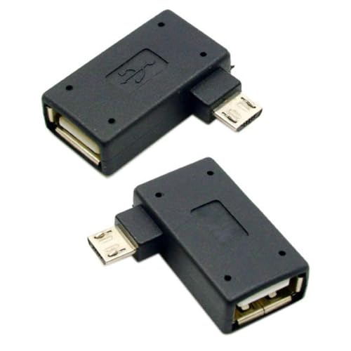 chenyang Micro USB OTG Adapter Micro USB zu USB 2.0 90 Grad Winkelwandleradapter mit USB Strom für Telefon Tablet 2PCS/Set chenyang Micro USB OTG Adapter Micro USB zu USB 2.0 90 Grad Winkelwandleradapter mit USB Strom für Telefon Tablet 2PCS/Set von chenyang