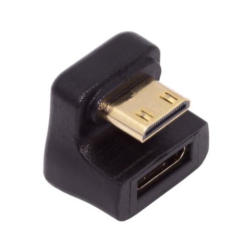 chenyang Mini HDMI 1.4 Anschluss Mini HDMI Port Sparer 360 Grad U förmiger nach oben abgewinkelter Verlängerungsadapter von chenyang