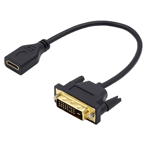 chenyang Mini HDMI auf DVI Kabel Mini HDMI 1.4 Buchse zu DVI 24+1 Stecker Adapter Kabel für Computer HDTV Grafikkarte UHD von chenyang