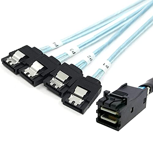 chenyang Mini SAS SFF-8643 1 zu 4 SATA 7Pin Festplatte 6Gbit/s Data Server RAID Kabel 1.0M chenyang Mini SAS SFF-8643 1 zu 4 SATA 7Pin Festplatte 6Gbit/s Data Server RAID Kabel 1.0M von chenyang