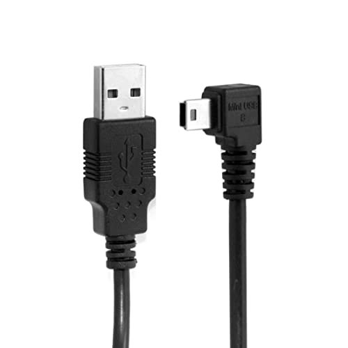 chenyang Mini USB-Kabel, USB 2.0 Stecker auf Mini USB 5 poliger Stecker 90 Grad nach links abgewinkelt Lade/Datenübertragungs Verlängerungskabel 1.8M für Dashcam/GPS/Mikrofon chenyang Mini USB-Kabel, USB 2.0 Stecker auf Mini USB 5 poliger Stecker 90 Grad nach links abgewinkelt Lade/Datenübertragungs Verlängerungskabel 1.8M für Dashcam/GPS/Mikrofon von chenyang