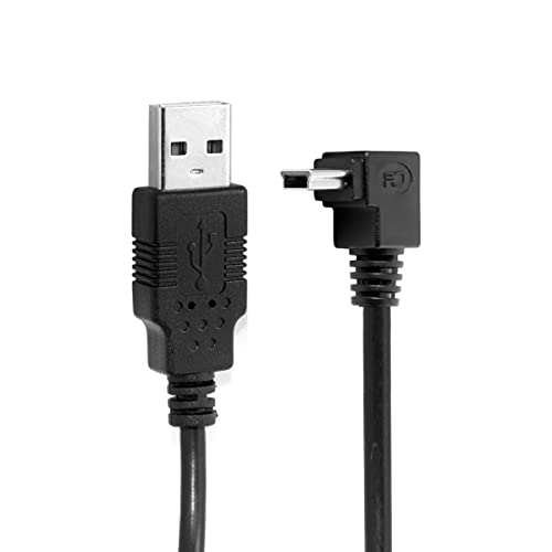 chenyang Mini USB-Kabel, USB 2.0 Stecker auf Mini USB 5 poliger Stecker 90 Grad nach unten abgewinkelt Lade/Datenübertragungs Verlängerungskabel 0.5M für Dashcam/GPS/Mikrofon chenyang Mini USB-Kabel, USB 2.0 Stecker auf Mini USB 5 poliger Stecker 90 Grad nach unten abgewinkelt Lade/Datenübertragungs Verlängerungskabel 0.5M für Dashcam/GPS/Mikrofon von chenyang