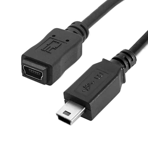 chenyang Mini USB Verlängerungskabel, USB 2.0 Mini USB 5 polig Stecker auf Buchse Strom/Lade/Datenübertragungs Verlängerungskabel Adapter 1.5M für Dashcam/GPS/Mikrofon chenyang Mini USB Verlängerungskabel, USB 2.0 Mini USB 5 polig Stecker auf Buchse Strom/Lade/Datenübertragungs Verlängerungskabel Adapter 1.5M für Dashcam/GPS/Mikrofon von chenyang