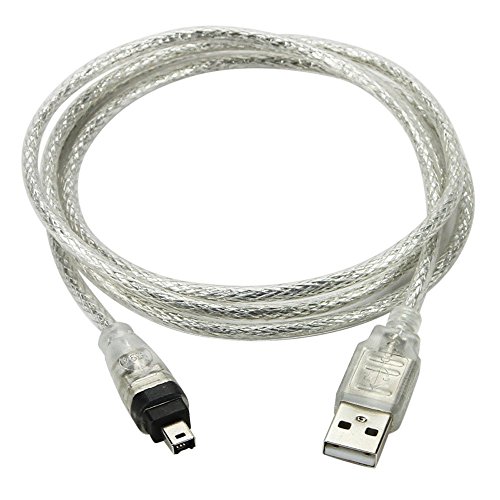 chenyang Nur für DCR-TRV75E DV Firewire auf USB Kabel USB 2.0 auf Firewire IEEE 1394 4Pin iLink Kabel 1,0 M chenyang Nur für DCR-TRV75E DV Firewire auf USB Kabel USB 2.0 auf Firewire IEEE 1394 4Pin iLink Kabel 1,0 M von chenyang