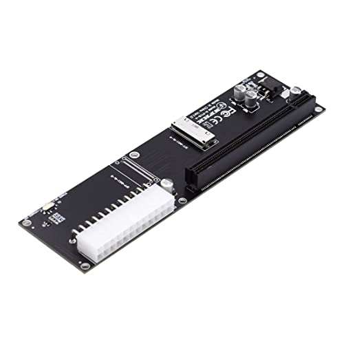 chenyang Oculink SFF-8612 8X auf PCIE X16 PCI-Express Adapter mit ATX 24Pin Power Port für Mainboard Grafikkarte von chenyang