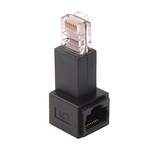 chenyang RJ45 8P8C FTP STP UTP Cat 5e Lan Ethernet Network Extension Adapter 90 Degree Right Angled chenyang RJ45 8P8C FTP STP UTP Cat 5e Lan Ethernet Network Extension Adapter 90 Degree Right Angled von chenyang