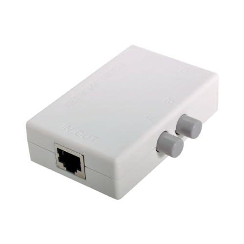 chenyang RJ45 Switcher Adapter 2 in 1 Ausgang ＆ 1 in 2 Ausgang Netzwerk Switch Splitter Auswahl HUB Box von chenyang