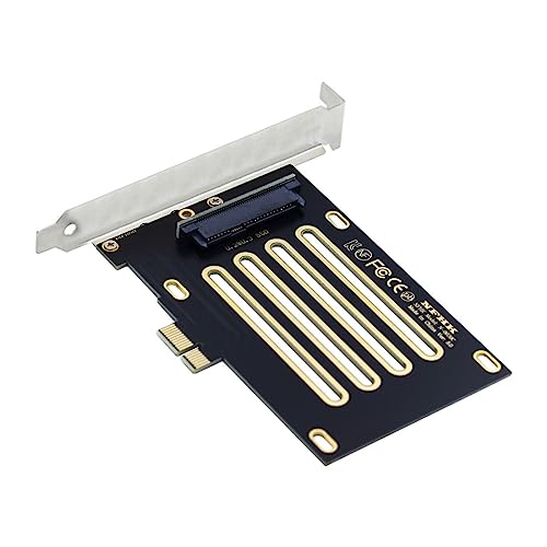 chenyang U.2 U.3 Kit SFF-8639 SSD auf PCI-E 4.0 X1 Lane Adapter für Motherboard PM1735 NVMe PCIe SSD von chenyang