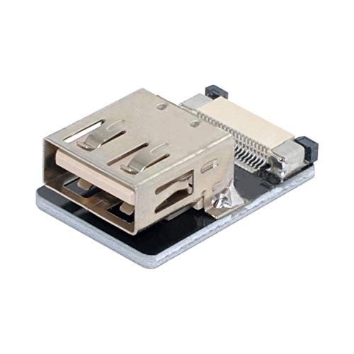 chenyang USB 2.0 Flachstecker Buchse unterstützt 480Mbit/s Datenübertragung 5V Aufladung für Flachbandkabel, Raspberry Pi, GoPro, Drohne, Kamera, Gimbal von chenyang