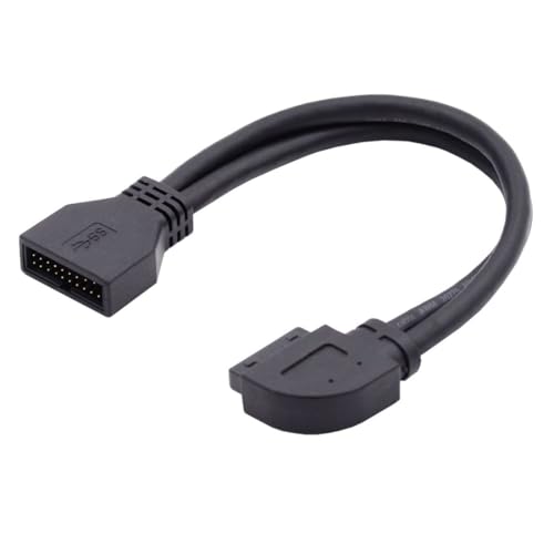 chenyang USB 3.0 20Pin 19Pin Motherboard 90 Degree Right Angled Extension Cable 5Gbps von chenyang