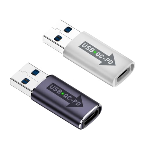 chenyang USB 3.0 QC zu PD USB C Gerät 5Gbit/s Datenleistung Adapter für Laptop Tablet Telefon 2Pcs/Set von chenyang