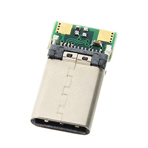 chenyang USB C DIY Anschluss USB 3.1 Typ C 24Pin Steckeranschluss Reparatur Ersatz Lötadapter mit Leiterplatte chenyang USB C DIY Anschluss USB 3.1 Typ C 24Pin Steckeranschluss Reparatur Ersatz Lötadapter mit Leiterplatte von chenyang