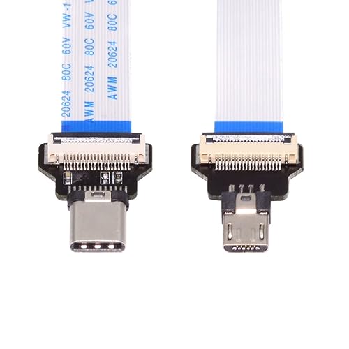 chenyang USB C Host auf Micro USB 2.0 5Pin Zieldaten Flaches schlankes FPC OTG Kabel 13cm für FPV Disk Telefon Laptop chenyang USB C Host auf Micro USB 2.0 5Pin Zieldaten Flaches schlankes FPC OTG Kabel 13cm für FPV Disk Telefon Laptop von chenyang