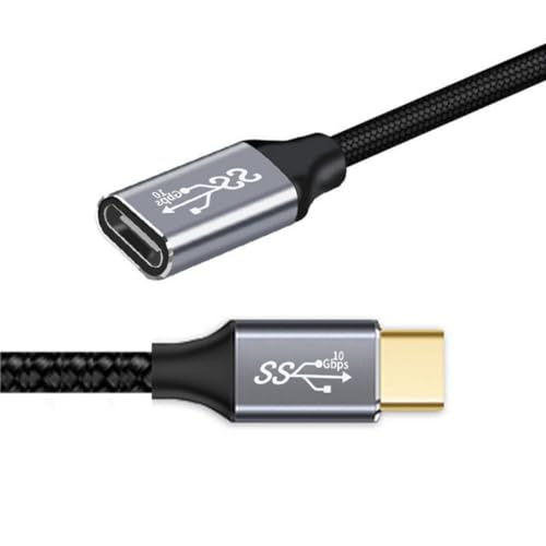 chenyang USB C Kabel USB 3.1 Typ C Stecker auf Buchse Verlängerungsdatenkabel 10 Gbit/s 100W mit Hülle für Laptop Telefon 2.0M chenyang USB C Kabel USB 3.1 Typ C Stecker auf Buchse Verlängerungsdatenkabel 10 Gbit/s 100W mit Hülle für Laptop Telefon 2.0M von chenyang