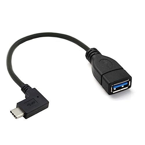 chenyang USB C OTG Kabel USB 3.0 Typ A auf USB C Daten 90 Grad rechtwinklig Verlängerungskabel von chenyang