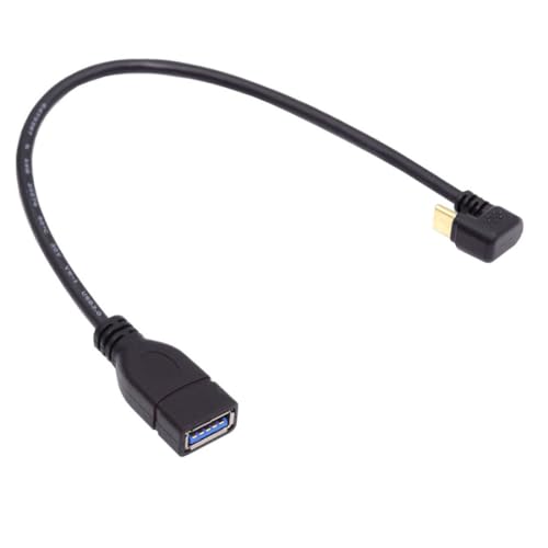 chenyang USB C OTG Kabel USB C auf USB 3.0 OTG 180 Grad U förmiges abgewinkeltes Verlängerungsdatenkabel 0.3M chenyang USB C OTG Kabel USB C auf USB 3.0 OTG 180 Grad U förmiges abgewinkeltes Verlängerungsdatenkabel 0.3M von chenyang