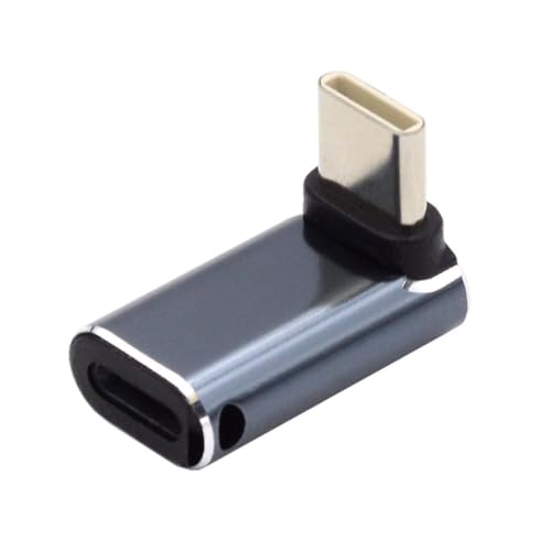 chenyang USB C auf 8P Konverter, USB C PD 27W Leistung 480 Mbit/s Daten 90 Grad nach Oben abgewinkeltes Adapter kompatibel mit Telefon Android und Tablet chenyang USB C auf 8P Konverter, USB C PD 27W Leistung 480 Mbit/s Daten 90 Grad nach Oben abgewinkeltes Adapter kompatibel mit Telefon Android und Tablet von chenyang