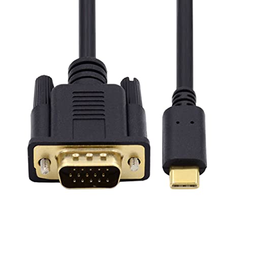 chenyang USB C zu VGA Kabel,USB 3.1 Typ C Quelle zu VGA RGB 1080P 60hz Displays Monitor Kabel für Laptop 1.8m chenyang USB C zu VGA Kabel,USB 3.1 Typ C Quelle zu VGA RGB 1080P 60hz Displays Monitor Kabel für Laptop 1.8m von chenyang