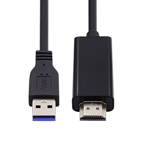 chenyang USB zu HDMI Kabel USB 3.0 Eingang zu HDMI Ausgang Konverter Adapter 1.8m 1080P für Projektor Video Monitor von chenyang