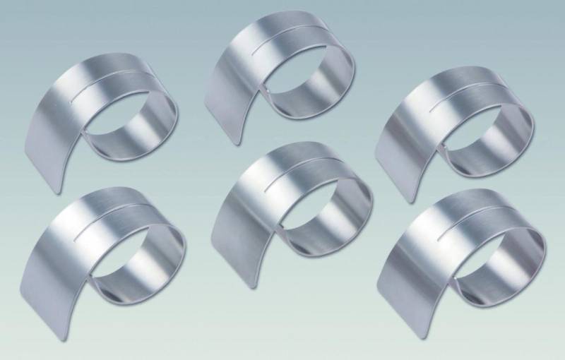 chg Serviettenringe Serviettenringe silber von chg