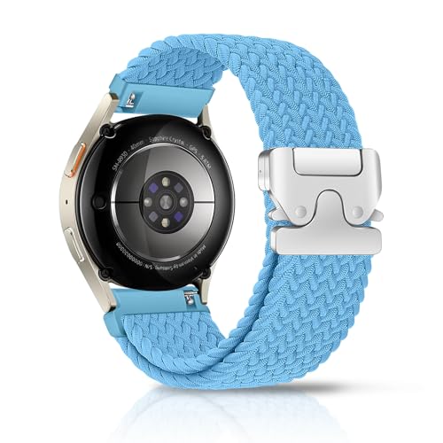 Chinberky 20mm Nylon Geflochtenes Armband Kompatibel mit Samsung Galaxy Watch 4/5/6/7/FE40mm 44mm Armband/5 Pro 4&6 Classic/Active 2 40mm 44mm/3 41mm/Gear Sport/Gear S2 Classic Chinberky 20mm Nylon Geflochtenes Armband Kompatibel mit Samsung Galaxy Watch 4/5/6/7/FE40mm 44mm Armband/5 Pro 4&6 Classic/Active 2 40mm 44mm/3 41mm/Gear Sport/Gear S2 Classic von chinbersky