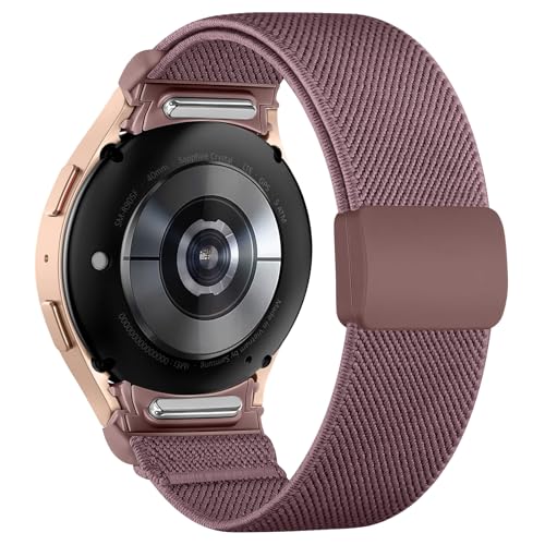 Chinbersky Elastisches Armband Kompatibel Mit Samsung Galaxy Watch 7/6/5/4/FE 40mm 44mm, Watch 5 Pro, 6 4 Classic 43mm 47mm 42mm 46mm - Magnetisch Schließe Sport Nylon Band Chinbersky Elastisches Armband Kompatibel Mit Samsung Galaxy Watch 7/6/5/4/FE 40mm 44mm, Watch 5 Pro, 6 4 Classic 43mm 47mm 42mm 46mm - Magnetisch Schließe Sport Nylon Band von chinbersky