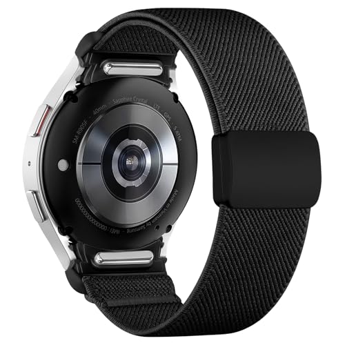 Chinbersky Elastisches Armband Kompatibel mit Samsung Galaxy Watch 7/6/5/4/FE Armband 40mm 44mm/Galaxy Watch 5 Pro/Galaxy Watch 6 4 Classic 43mm 47mm 42mm 46mm mit Magnetisch Schließe Sport Nylon Band Chinbersky Elastisches Armband Kompatibel mit Samsung Galaxy Watch 7/6/5/4/FE Armband 40mm 44mm/Galaxy Watch 5 Pro/Galaxy Watch 6 4 Classic 43mm 47mm 42mm 46mm mit Magnetisch Schließe Sport Nylon Band von chinbersky