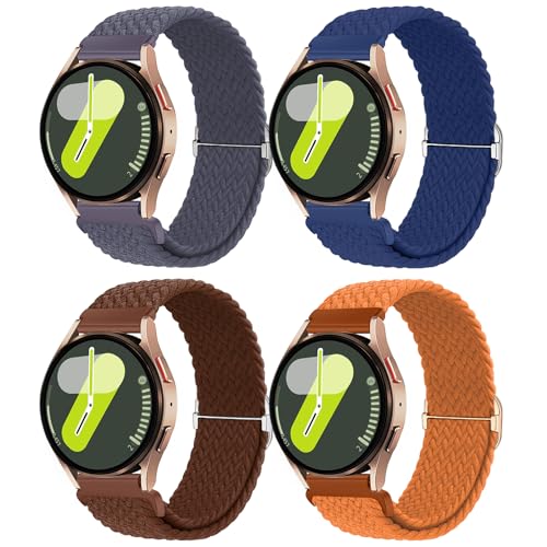 chinbersky 20mm Nylon Geflochtenes Armband Kompatibel mit Samsung Galaxy Watch 4/5/6/7/FE 40mm 44mm Armband/Watch 5 Pro/Watch 4&6 Classic/Active 2 40mm 44mm/Watch 3 41mm/Gear Sport/Gear S2 Classic chinbersky 20mm Nylon Geflochtenes Armband Kompatibel mit Samsung Galaxy Watch 4/5/6/7/FE 40mm 44mm Armband/Watch 5 Pro/Watch 4&6 Classic/Active 2 40mm 44mm/Watch 3 41mm/Gear Sport/Gear S2 Classic von chinbersky
